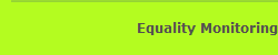 Equality Monitoring